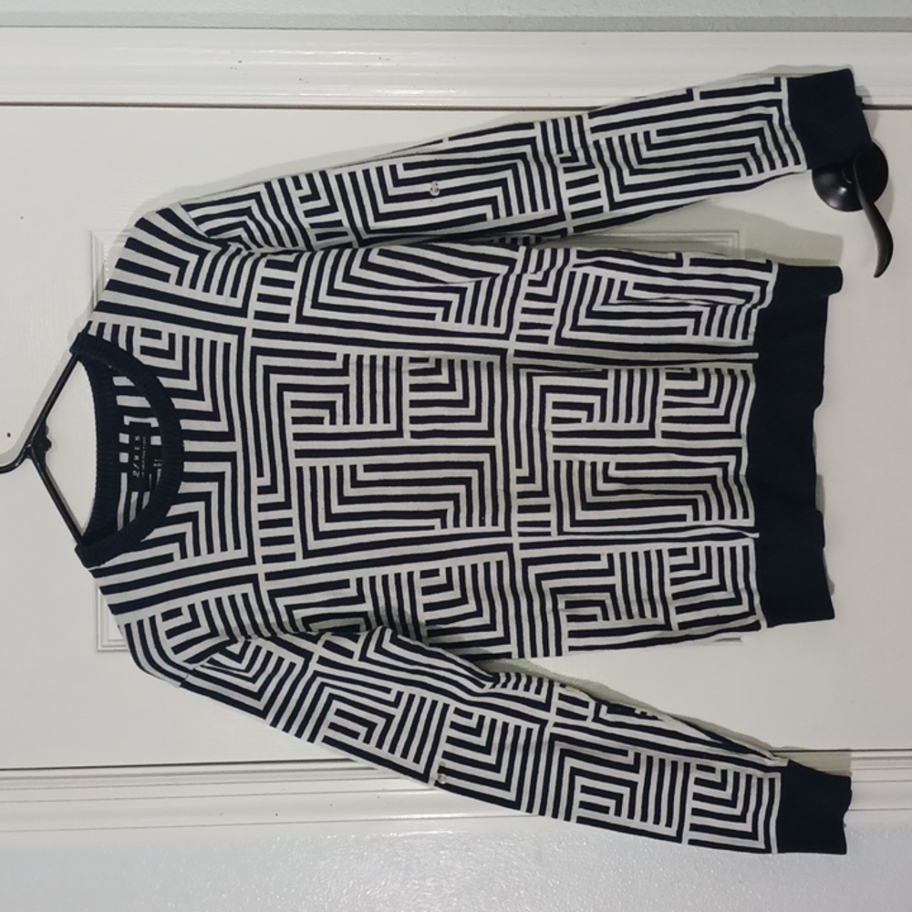 21 Men Sweater Maze Long-Sleeve
